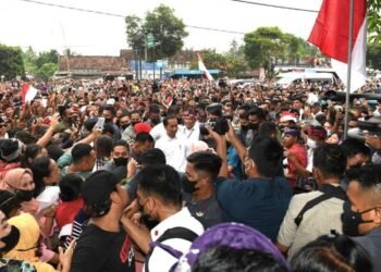 Kunjungi Jembrana Pertama Kali, Presiden Apresiasi Sambutan Hangat Masyarakat