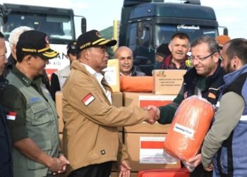 Kunjungi RS Lapangan di Hassa, Delegasi RI Serahkan Bantuan untuk Korban Gempa Turki