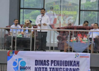 Meriahkan Rangkaian HUT Kota ke-30 Kota Tangerang, Ratusan Siswa SD SMP Ikuti Turnamen Futsal