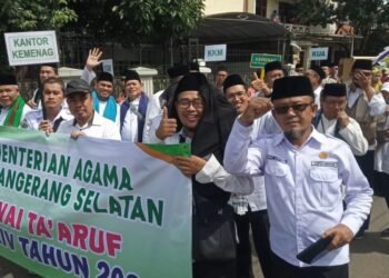 Pawai Taaruf Semarakkan Rangkaian MTQ XIV Tangsel 2023