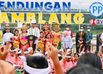 Presiden Jokowi Resmikan Bendungan Danu Kerthi di Kabupaten Buleleng