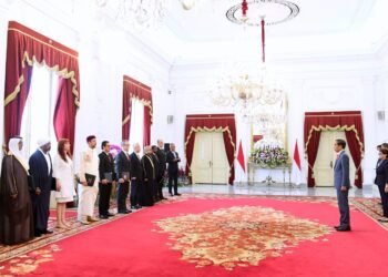 Presiden Jokowi Terima Surat Kepercayaan Sebelas Duta Besar Negara Sahabat