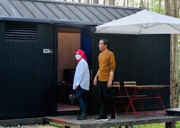 Presiden Jokowi dan Ibu Iriana Bermalam di KIPP Ibu Kota Nusantara