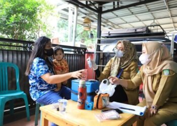 Puskesmas Jurumudi Baru Berikan Vitamin A Bagi Balita