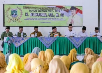 Reses, H. Muhsinin Serap Aspirasi Di Kecamatan Mancak