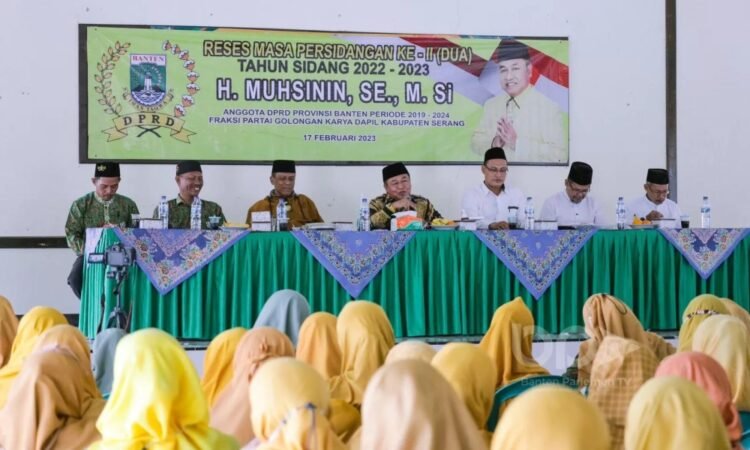 Reses, H. Muhsinin Serap Aspirasi Di Kecamatan Mancak