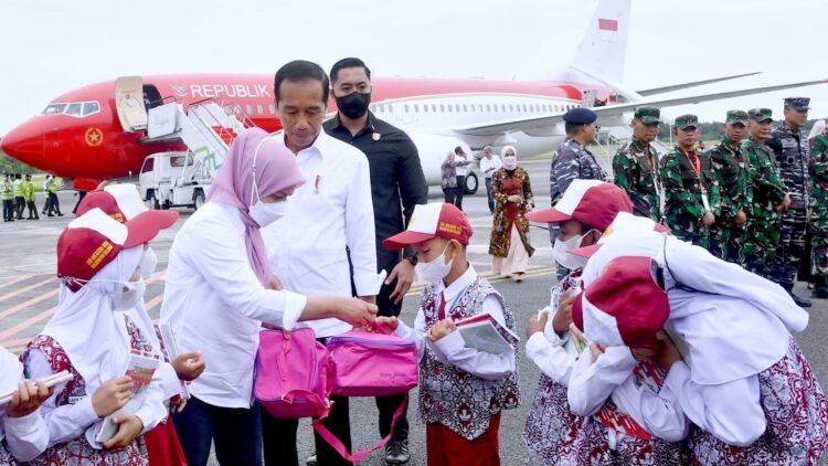 Sempat Menangis, Akhirnya Siswa SD di Balikpapan Bisa Bertemu Presiden
