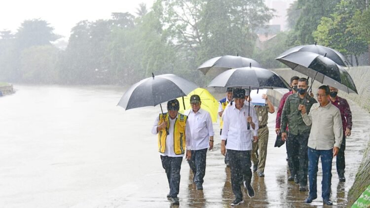 Tinjau Proyek Normalisasi Kali Ciliwung, Presiden: Segera Kita Lanjutkan Kembali