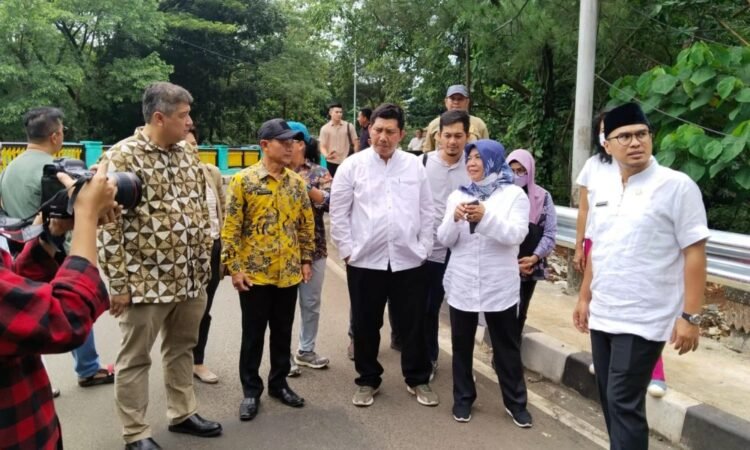 Jembatan Tangsel-Depok di Perumahan Villa Cinere Mas Diresmikan
