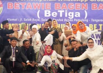 Milad Komunitas Betawi Bagen Baee ke-5, Airin Rachmi Diany: Jaga Silaturahmi