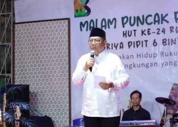 Wali Kota Benyamin Davnie Hadiri Peringatan HUT ke-24 RW 013 Perumahan Griya Pipit 6
