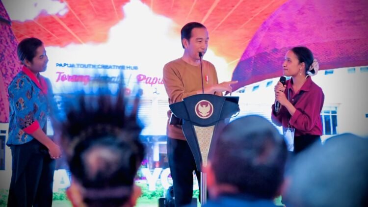 Dengar Optimisme Memulai Usaha, Presiden ke Anak Muda Papua: Jalani Pelan-Pelan