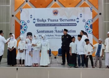 DPP GP NasDem Buka Puasa Bersama Ratusan Anak Yatim dan Gelar Santunan