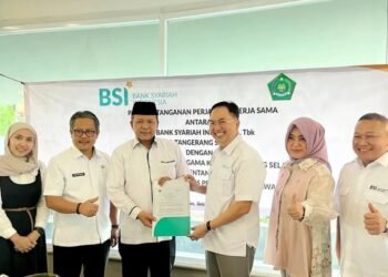 Jalin Kerjasama, Kemenag Tangsel dan BSI Teken MoU