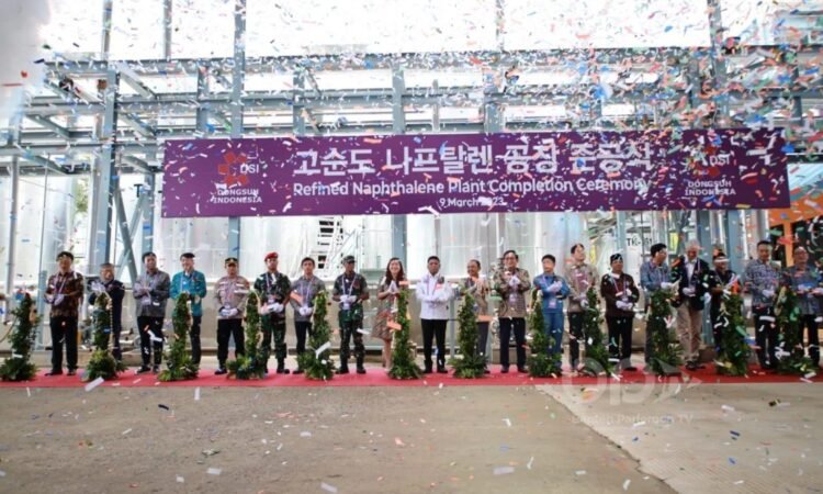 Ketua DPRD Banten Andra Soni Hadiri Peresmian Pabrik Naphthalene PT. Dongsuh Indonesia