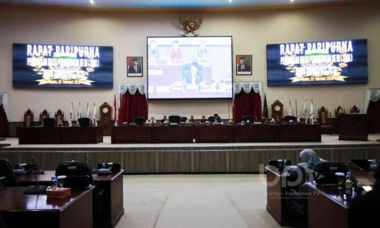 Pimpinan DPRD Harap Kinerja Para Anggota Jaga Kepercayaan Masyarakat Banten