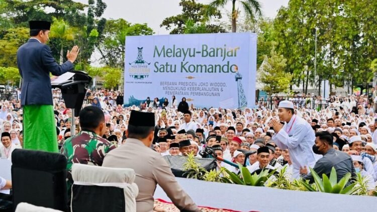 Presiden Apresiasi Dukungan Masyarakat Melayu-Banjar Terhadap Pembangunan IKN