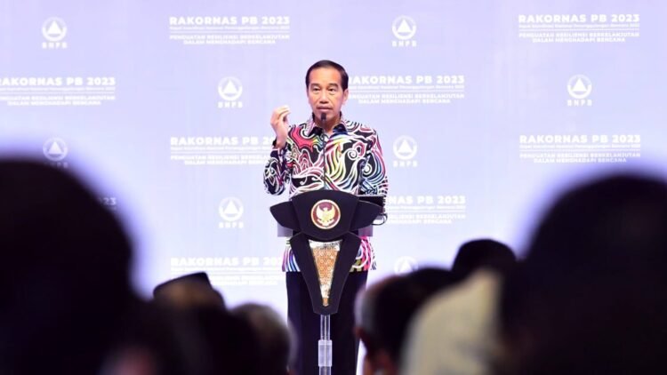 Presiden Dorong Kewaspadaan Jajaran Hadapi Bencana Akibat Perubahan Iklim