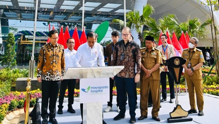 Presiden Jokowi Resmikan Mayapada Hospital Bandung
