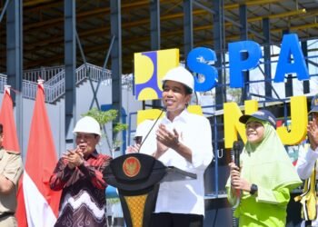 Presiden Jokowi Resmikan SPAM Banjarbakula di Kota Banjarbaru