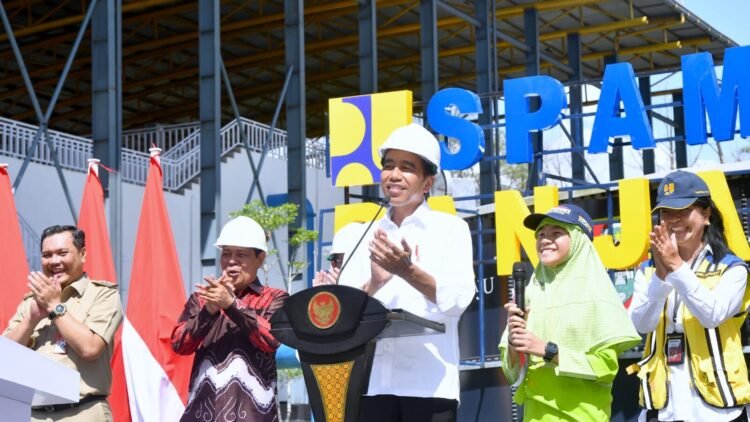 Presiden Jokowi Resmikan SPAM Banjarbakula di Kota Banjarbaru