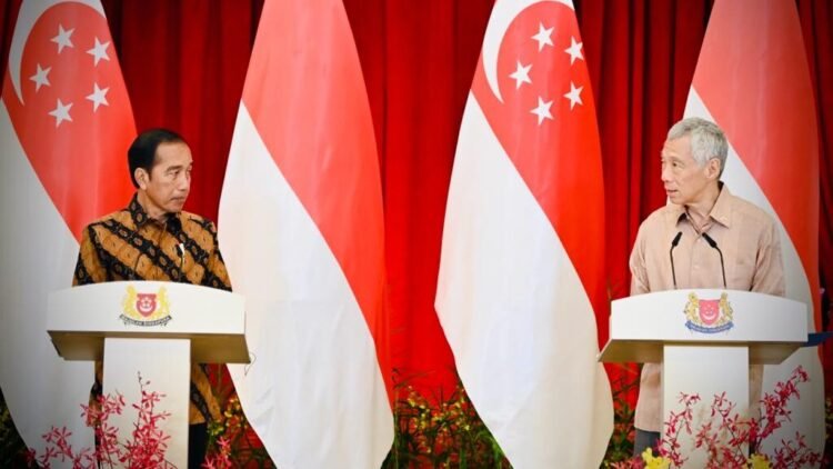 Presiden Jokowi dan PM Lee Gelar Pertemuan Bilateral di Singapura