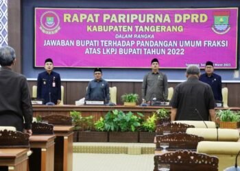 Cholid Ismail Minta Anggota Fraksi Pertajam Pembahasan LKPJ 2022 Antara DPRD Kabupaten Tangerang dan OPD