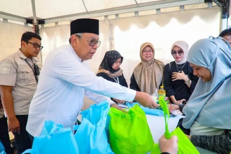 Gelar Bazar Ramadan di 7 Kecamatan, Wali Kota Benyamin Davnie: Langkah Pemkot Tangsel Kendalikan Inflasi