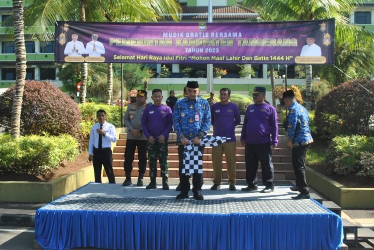 Zaki Iskandar Lepas Ribuan Peserta Mudik Gratis 