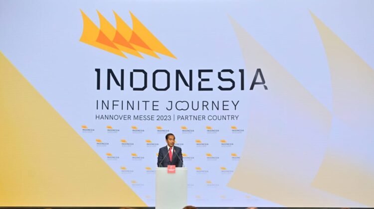 Hadiri Pembukaan Hannover Messe 2023, Presiden Tegaskan Indonesia Terbuka untuk Investasi