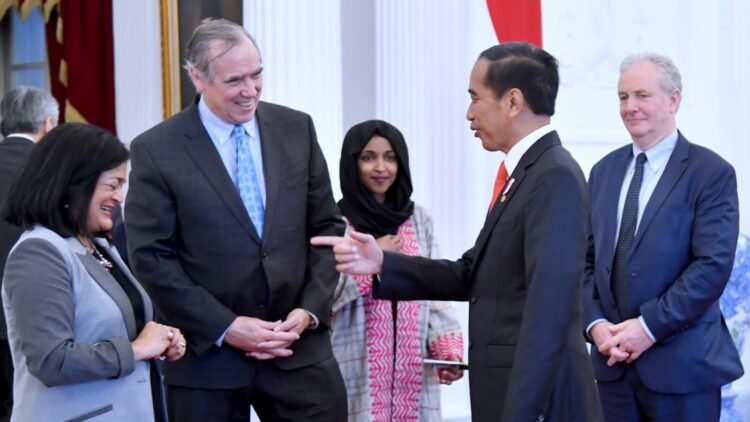 Presiden Jokowi Terima Kunjungan Anggota Kongres Amerika Serikat