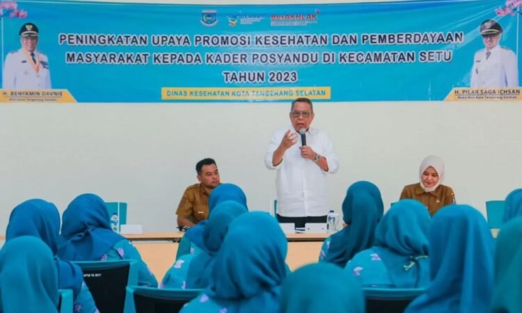 Benyamin Targetkan Tahun Ini Angka Stunting di Tangsel Turun Menjadi 7 Persen