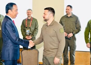 Bertemu Presiden Zelenskyy, Presiden Jokowi: Indonesia Terus Dukung Perdamaian di Ukraina