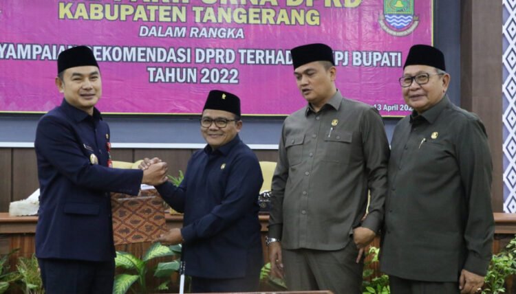 DPRD Kabupaten Tangerang Gelar Rapat Paripurna tentang Penyampaian Rekomendasi terhadap LKPJ Bupati Tahun 2022