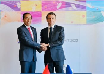 Empat Poin Pembahasan Presiden Jokowi Saat Bertemu Presiden Macron