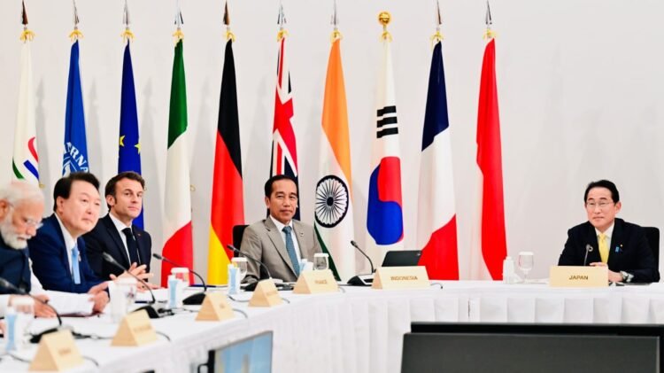 Hadiri Sesi Kerja Mitra G7, Presiden Dorong Kolaborasi dan Inklusivitas Kerja Sama Global