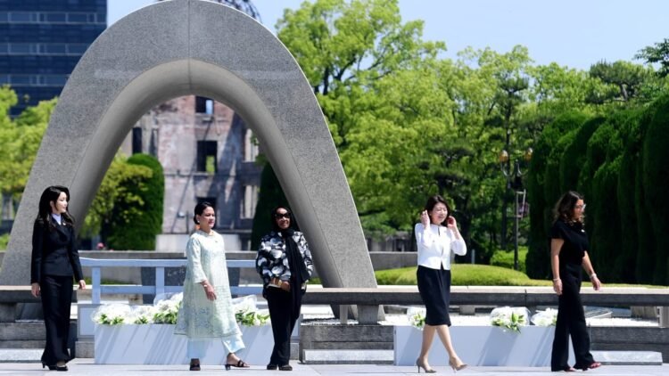 Ibu Iriana Hadiri Program Pendamping KTT G7 Outreach di Hiroshima