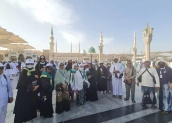 Jemaah Kloter 10 JKG Tour Nabawi dan Ziarah Makam Baqi’
