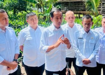 Presiden: Jangan Sampai Jalur Logistik dan Jalan Produksi Rusak Parah