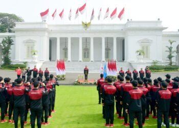 Presiden Jokowi Lepas Kontingen Indonesia untuk SEA Games Ke-32 di Kamboja