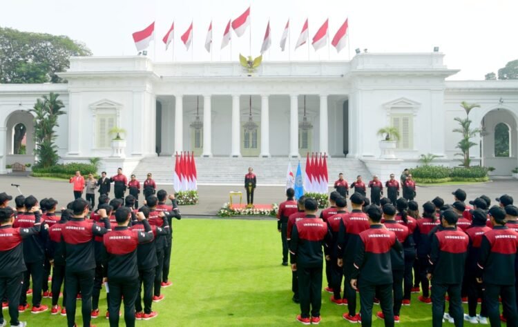 Presiden Jokowi Lepas Kontingen Indonesia untuk SEA Games Ke-32 di Kamboja