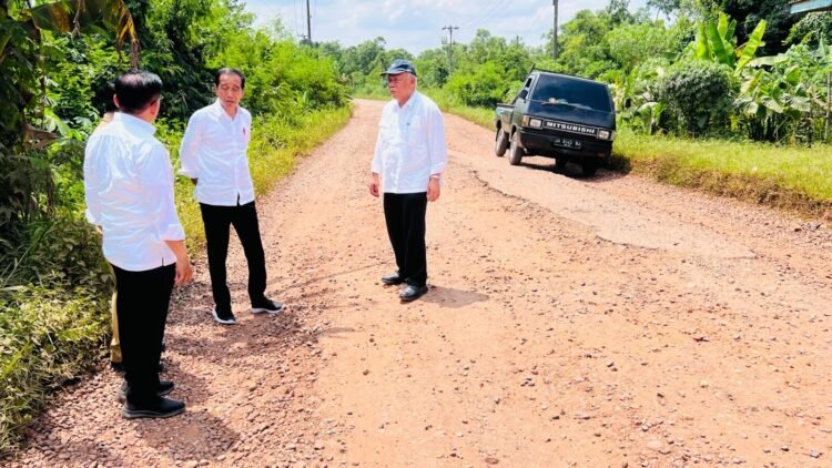 Presiden Jokowi Tinjau Kondisi Jalan di Provinsi Jambi