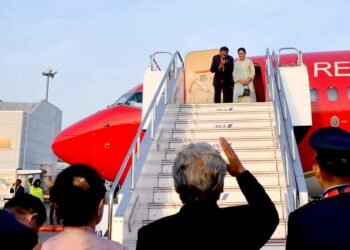 Presiden dan Ibu Iriana Bertolak ke Tanah Air