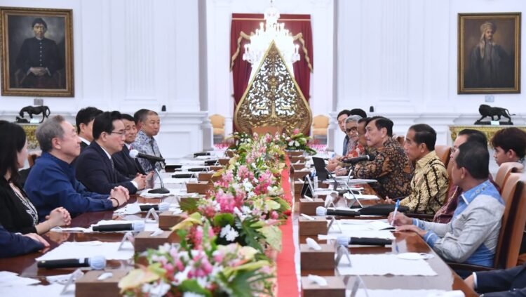 Terima Delegasi Korea Selatan, Presiden Bahas Peningkatan Kerja Sama Ekonomi