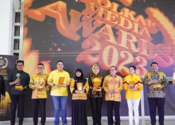 Bakal Calon Gubernur Banten Airin Rachmi Diany Raih Penghargaan Golkar Media Awards 2023