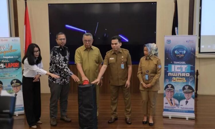 Wali Kota Benyamin Launching Tangsel ICT Award 2023