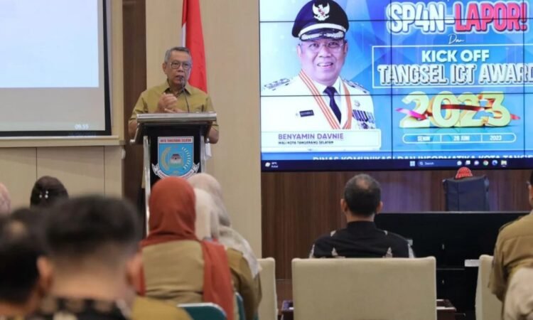 Gelar Rakor SP4N LAPOR, Benyamin: Perkuat dan Percepat Tindak Lanjut Laporan Masyarakat Tangsel 