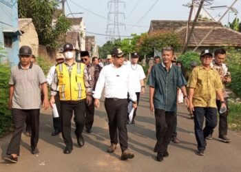 Kali Cibenda Menyempit Akibat Bangunan Permanen