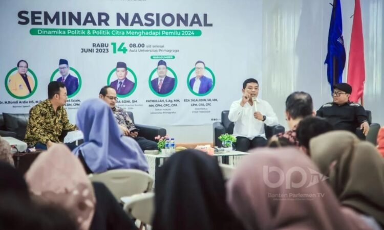 Ketua DPRD Banten Andra Soni Beri Pesan Untuk Milenial Dalam Seminar Nasional UPG