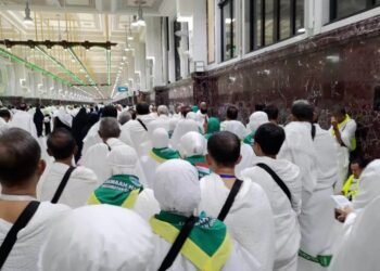 Kloter 10 JKG Lakukan Umrah Wajib